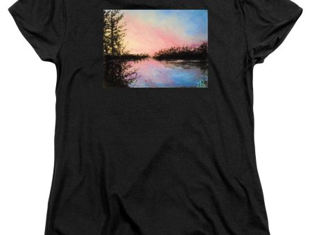 Night Streams in Sunset Dreams  - Women s T-Shirt (Standard Fit) Sale