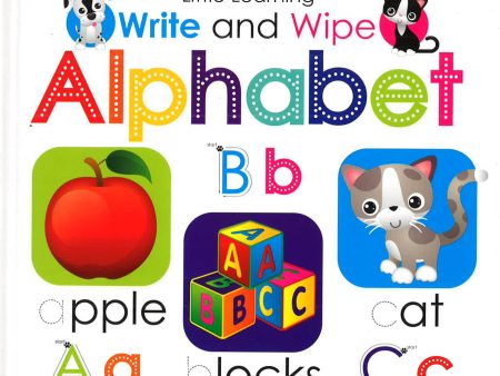 Little Learning Write And Wipe: Alphabet on Sale