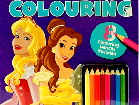 Colouring Time Xtra Disney: Disney Princess Mixed: Super Colouring Supply