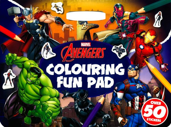 Marvel Avengers Colouring Pad Sale