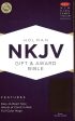 Nkjv Gift & Award Bible, Brown Imitation Leather on Sale