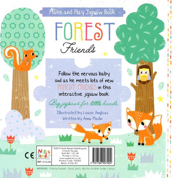 Pull-Out Jigsaw Book - Forest Friends Discount