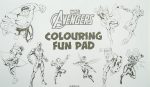 Marvel Avengers Colouring Pad Sale