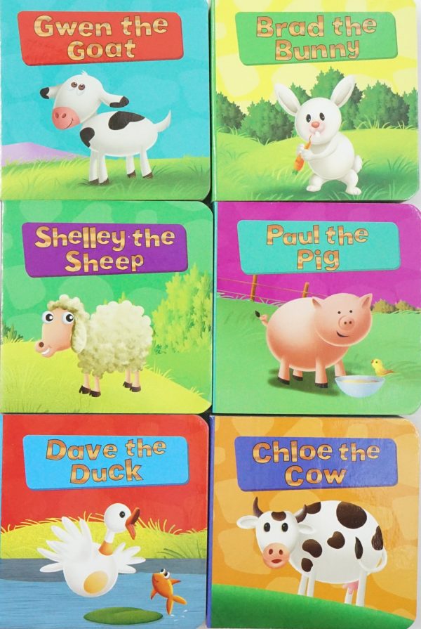 Farm Animals 6 Board Books Online