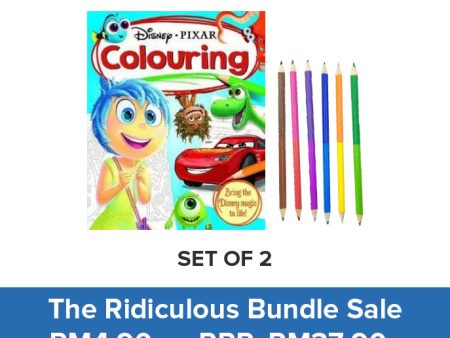 Disney Pixar Colouring Bundle For Sale