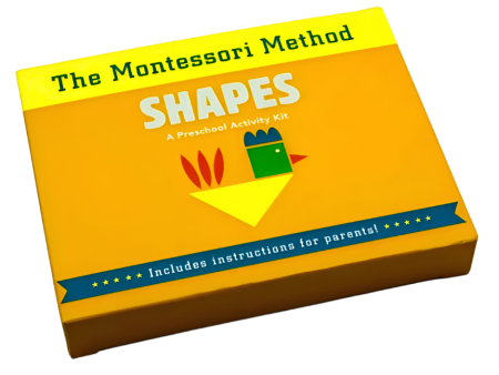 The Montessori Method: Shapes (Preschool Activity Kit) For Sale