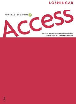 Access Företagsekonomi 2, Lösningar For Cheap